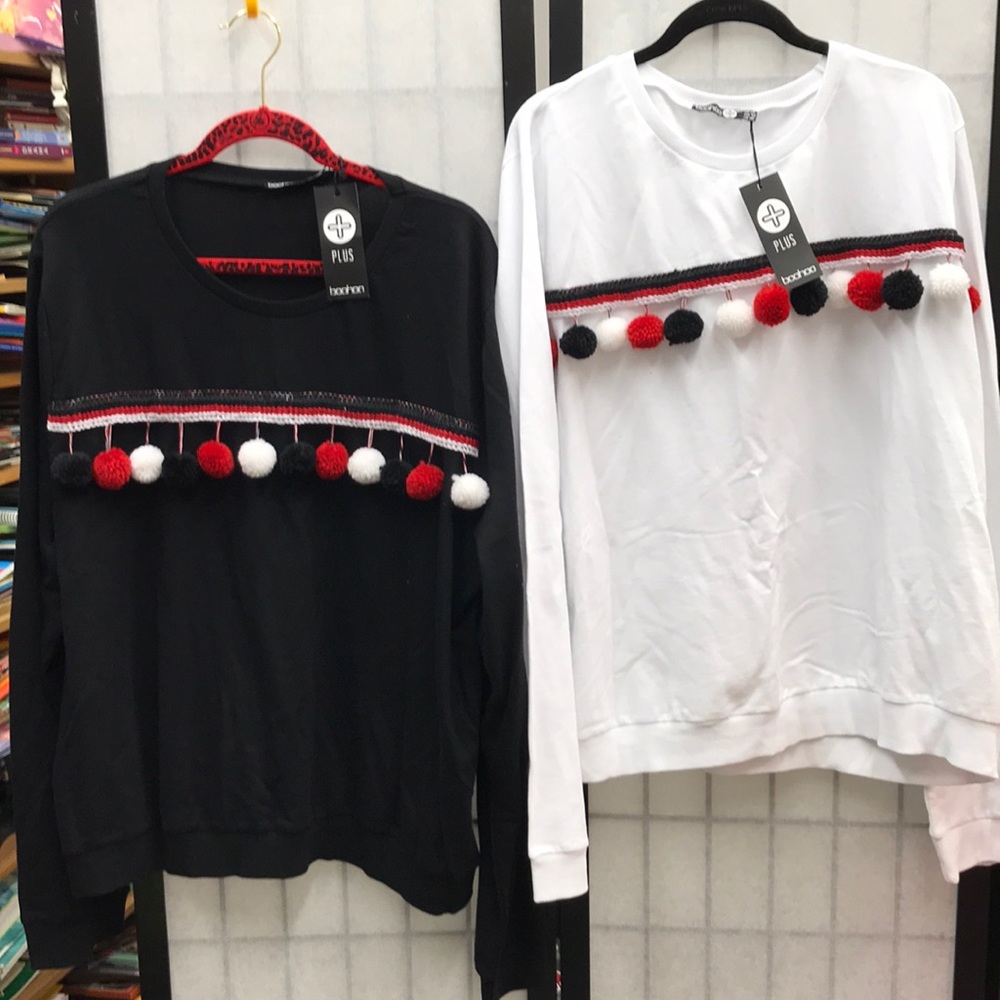 2 plus size shirts new